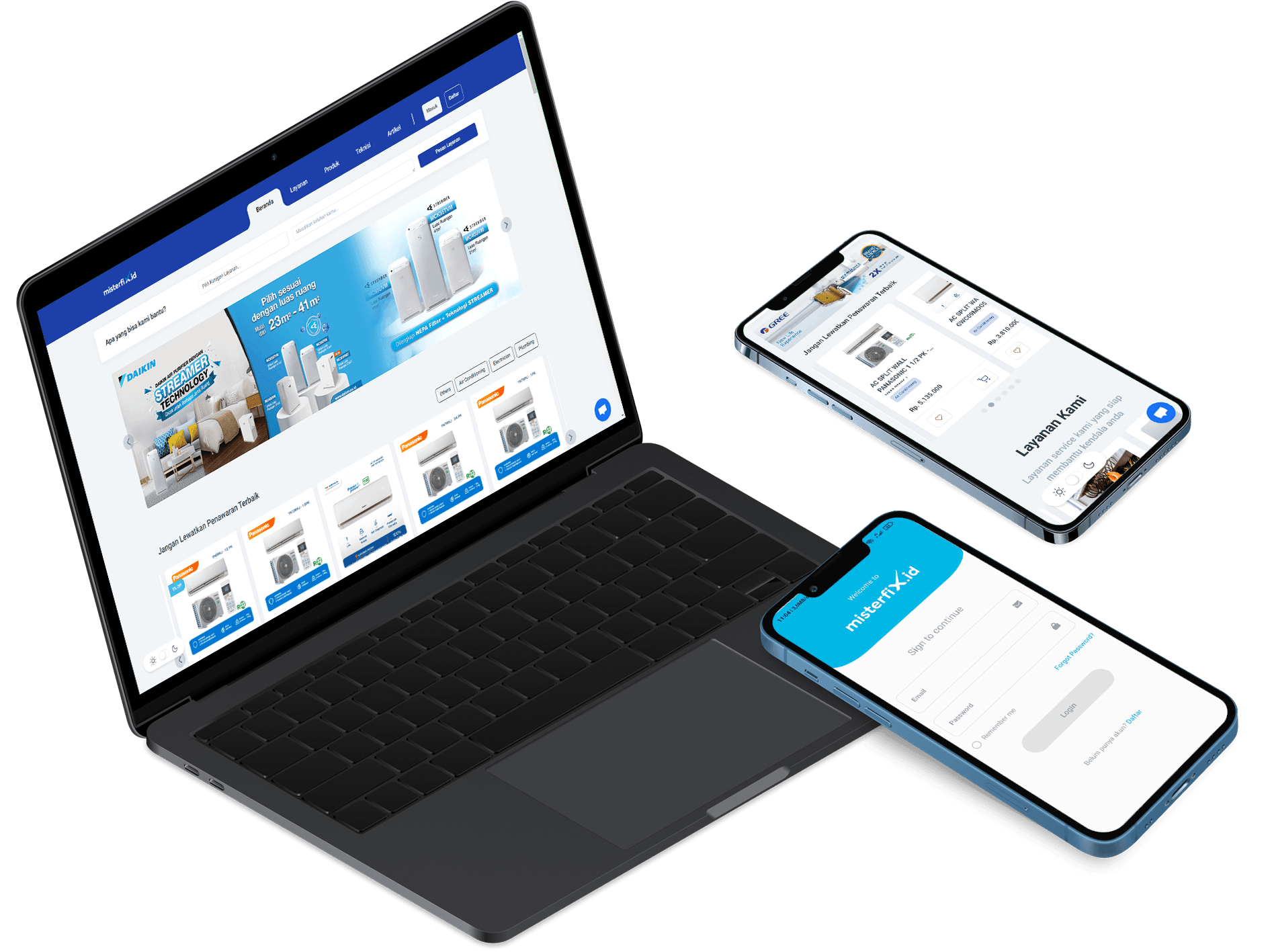 seje digital E-commerce Elektronik & Jasa Servis