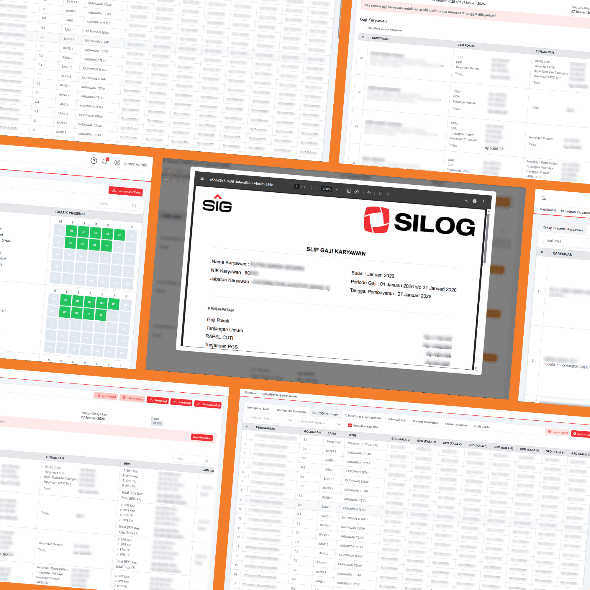 seje digital Payroll Enterprise Multi Company