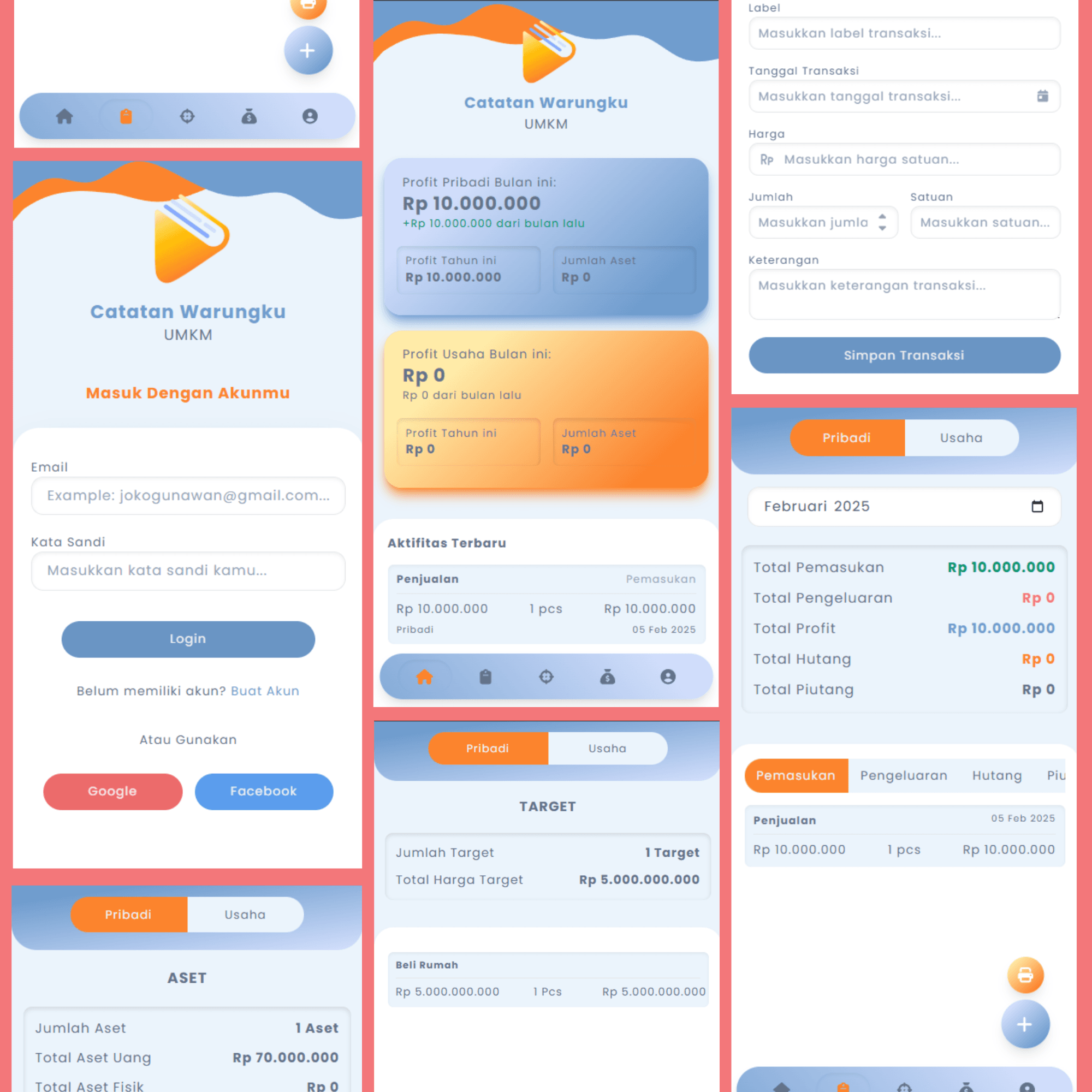 seje digital Aplikasi Keuangan UMKM